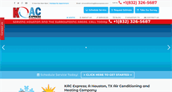 Desktop Screenshot of kacexpress.com